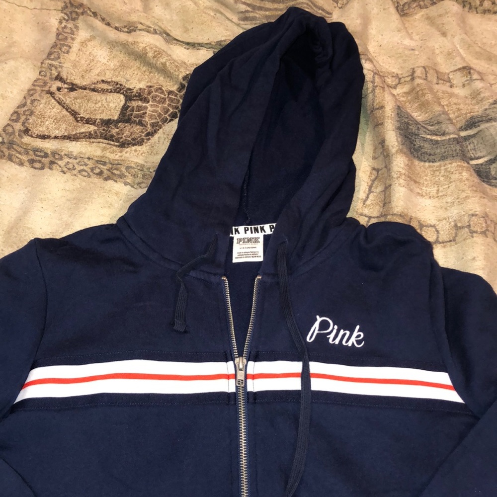 Pink hoodie